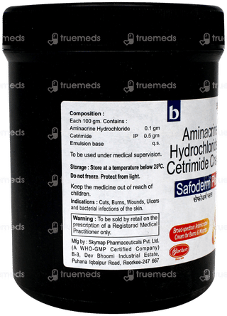 Safoderm Plus Cream 500Gm